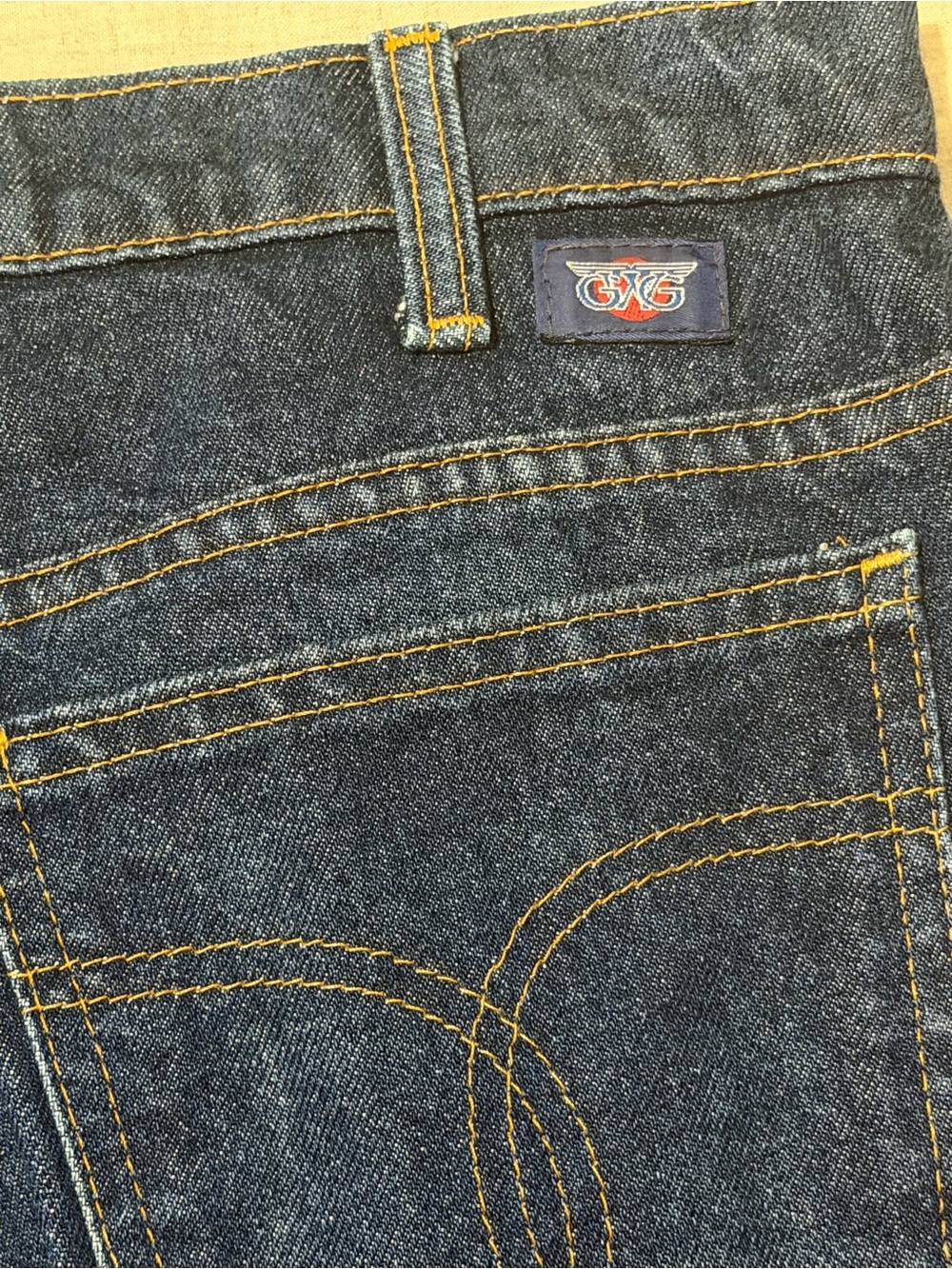 VTG GWG 1980s ( Great Western Garment Co) Rigid jeans 36x32tag (33x31 measured) - Picture 7 of 12